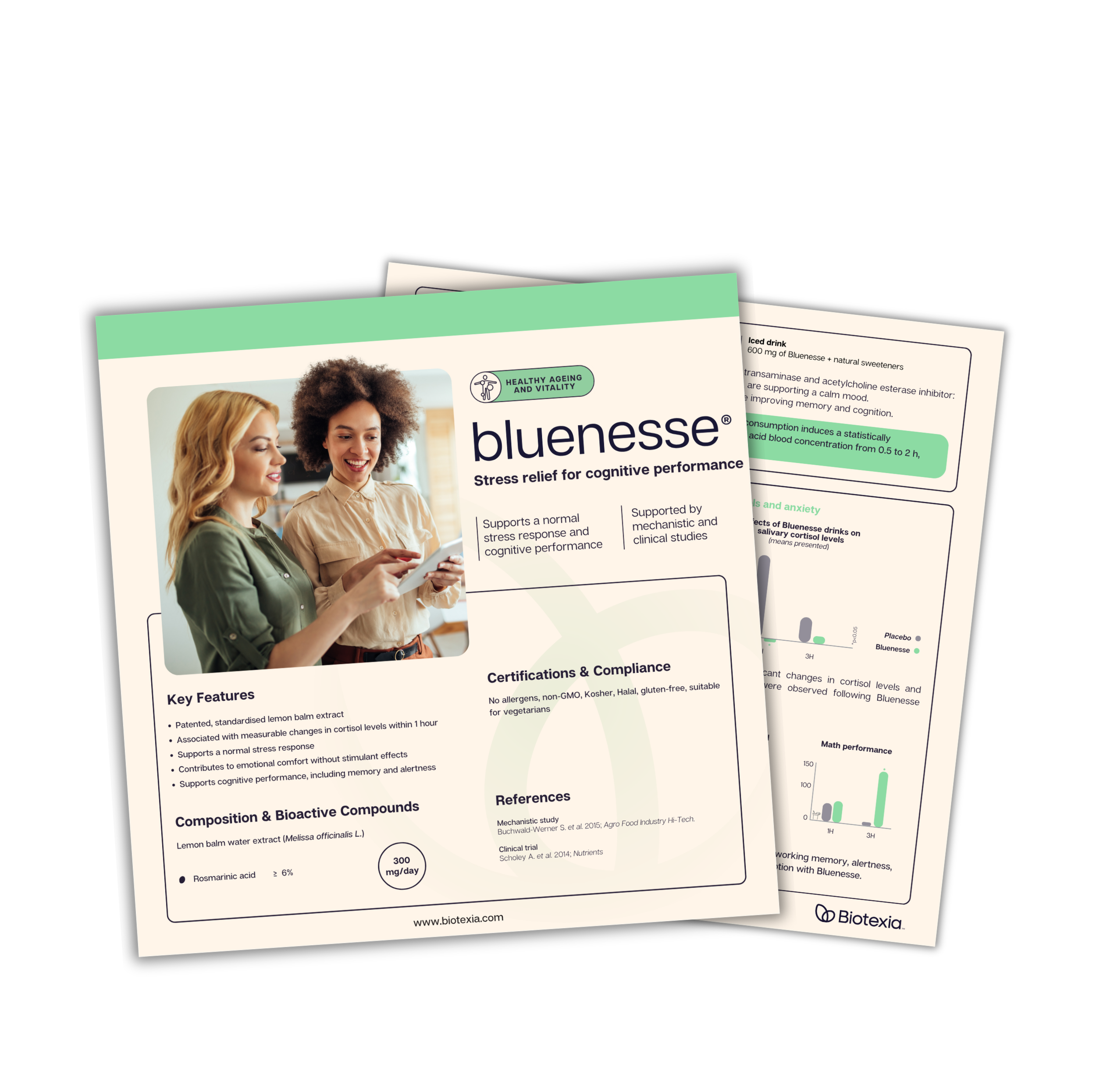 Stress management for mental performance - Bluenesse<sup>®</sup>
